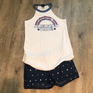 American babe tank top!!